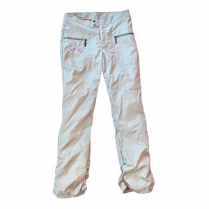 VINTAGE ROCAWEAR TAN/GREEN PANTS